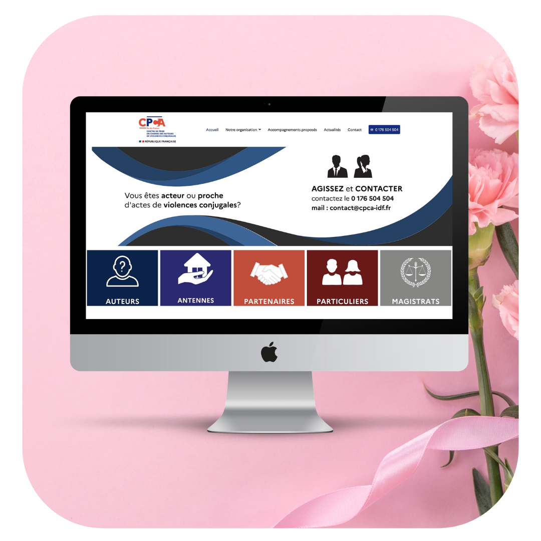 mauricette communication site internet cpca