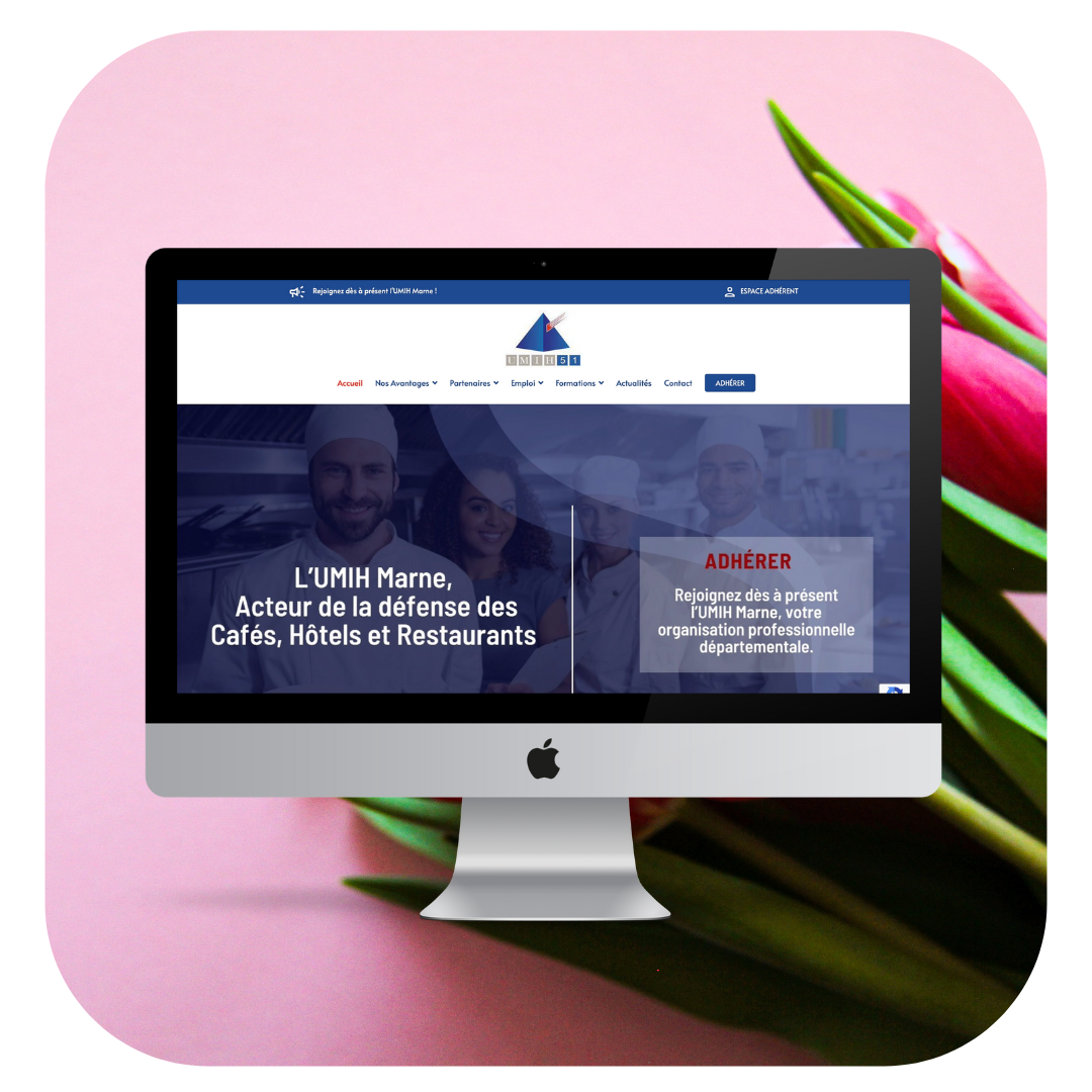 mauricette communication site internet syndicat