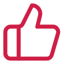 Pictogramme pouce en l'air like